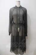 axes femme / シアーワンピース  グレー Y-25-05-25-152-AX-OP-SZ-ZY