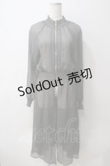 axes femme / シアーワンピース  グレー Y-25-05-25-152-AX-OP-SZ-ZY