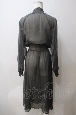 画像2: axes femme / シアーワンピース  グレー Y-25-05-25-152-AX-OP-SZ-ZY