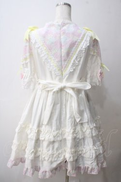 画像2: BABY,THE STARS SHINE BRIGHT / はるちゃんの花舞うEternal Gardenワンピース  ホワイト Y-25-05-25-161-BA-OP-SZ-ZY