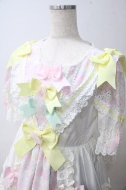 画像3: BABY,THE STARS SHINE BRIGHT / はるちゃんの花舞うEternal Gardenワンピース  ホワイト Y-25-05-25-161-BA-OP-SZ-ZY