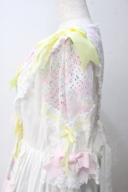 画像5: BABY,THE STARS SHINE BRIGHT / はるちゃんの花舞うEternal Gardenワンピース  ホワイト Y-25-05-25-161-BA-OP-SZ-ZY