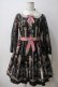画像1: Angelic Pretty / British Keysワンピース  黒 Y-25-05-25-162-AP-OP-SZ-ZY (1)