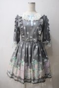 Angelic Pretty / Un Birthdayワンピース  グレー Y-25-05-25-163-AP-OP-SZ-ZY