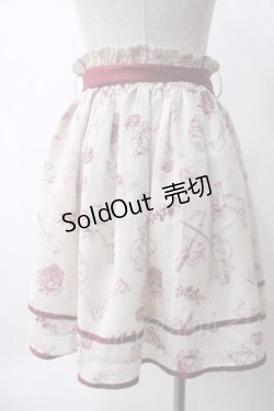 画像2: 【SALE】Fi.n.t  / 天使プリントスカート   Y-25-05-25-180-LO-SK-SZ-ZT455