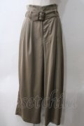 an another angelus / ヴィンテージ風バックル使いパンツ F カーキ Y-25-05-25-195-CA-PA-SZ-ZY