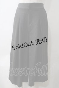 axes femme / ワイドパンツ  チャコール Y-25-05-25-201-AX-PA-SZ-ZY