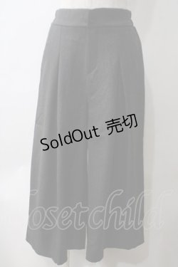 画像1: axes femme / ワイドパンツ  チャコール Y-25-05-25-201-AX-PA-SZ-ZY