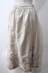 画像2: 【SALE】axes femme / カラー刺繍スカート  ベージュ Y-25-05-25-202-AX-SK-SZ-ZT158 (2)
