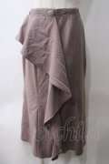 axes femme / アシメフリルスカート  ピンク Y-25-05-25-207-AX-SK-SZ-ZY