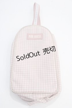 画像2: PINK HOUSE / ギンガムシューズ入れ   Y-25-05-25-028-LO-ZA-SZ-ZT169-F001