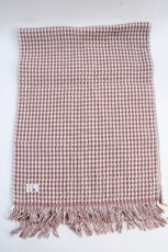 画像1: 【SALE】PINK HOUSE / ロゴ刺繍ギンガムストール   Y-25-05-25-030-LO-ZA-SZ-ZTK016 (1)