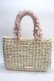 画像1: Maison de FLEUR / パールフリルハンドルカゴバッグ F ピンク Y-25-05-25-038-LO-BG-SZ-ZY (1)