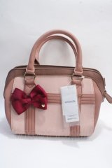 axes femme / ラッピングリボン風バック  アワピンク Y-25-05-25-039-AX-BG-SZ-ZT-K023