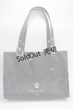 画像1: Amavel / Royal Crownトートバッグ  黒 Y-25-05-25-040-CA-BG-SZ-ZY