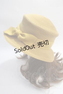画像2: 【SALE】Jane Marple / ラミー編み帽子  マスタード Y-25-05-25-042-JM-AC-SZ-ZT-K004