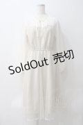 axes femme POETIQUE / チュールデザインワンピース M キナリ Y-25-05-29-049-AX-OP-SZ-ZY