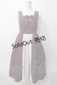axes femme kawaii / エレガントドールジャンスカ M ワイン Y-25-05-29-053-AX-OP-SZ-OS