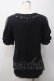 画像2: axes femme / 袖デザイン半袖プルオーバー M 紺 Y-25-05-29-006-AX-TO-SZ-ZY (2)