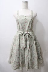 axes femme kawaii / プティフルールジャンスカ M ミント Y-25-05-29-055-AX-OP-SZ-ZI
