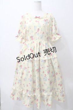 画像1: axes femme kawaii / クラシックベリーワンピース M イエロー Y-25-05-29-061-AX-OP-SZ-ZY