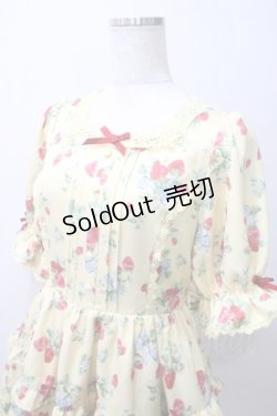 画像3: axes femme kawaii / クラシックベリーワンピース M イエロー Y-25-05-29-061-AX-OP-SZ-ZY