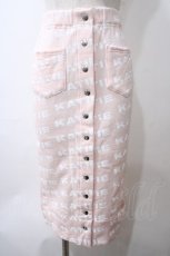 画像1: 【SALE】Katie / KATIE LOGO FAB　スカート XS ピンク Y-25-05-29-063-LO-SK-SZ-ZT453 (1)
