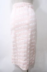 画像2: 【SALE】Katie / KATIE LOGO FAB　スカート XS ピンク Y-25-05-29-063-LO-SK-SZ-ZT453 (2)