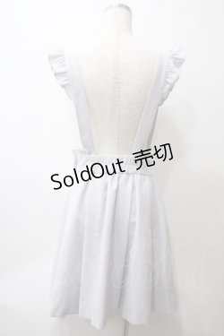 画像2: Ank Rouge / フリルサスペンダーギャザースカート M ブルー Y-25-05-29-066-CA-SK-SZ-ZY