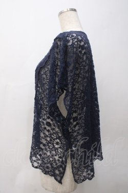 画像3: axes femme / 総レースアンサンブル M 紺 Y-25-05-29-007-AX-TO-SZ-ZY