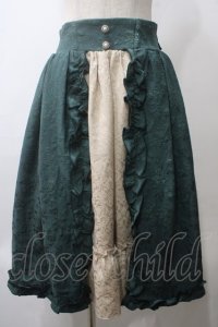 axes femme kawaii / ロココスカート M グリーン Y-25-05-29-074-AX-SK-SZ-ZI