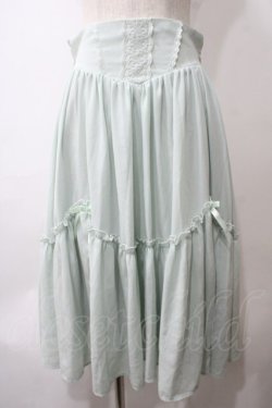 画像1: axes femme kawaii / ヴィンテージシフォンスカート M ミント Y-25-05-29-075-AX-SK-SZ-ZY