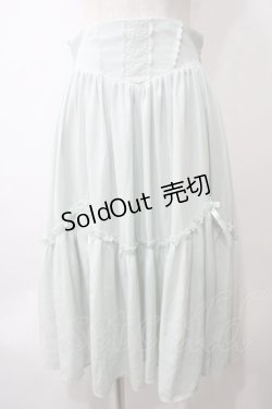 画像1: axes femme kawaii / ヴィンテージシフォンスカート M ミント Y-25-05-29-075-AX-SK-SZ-ZI