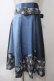 画像1: axes femme / パッチワークスカート M ブルー Y-25-05-29-093-AX-SK-SZ-ZY (1)