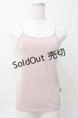 Ozz On / 薔薇刺繍キャミソール  ピンク Y-25-05-29-016-OO-TO-SZ-ZY