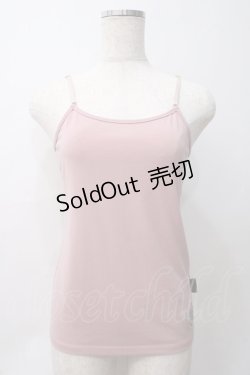 画像1: Ozz On / 薔薇刺繍キャミソール  ピンク Y-25-05-29-016-OO-TO-SZ-ZY