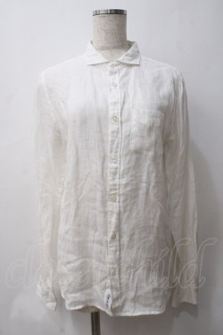 画像1: GOSTAR DE FUGA / リネンシャツ 44 白 Y-25-05-29-018-PU-TO-SZ-ZY