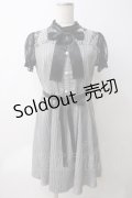 Ank Rouge / チェックワンピース M グレー Y-25-05-29-028-CA-OP-SZ-ZY