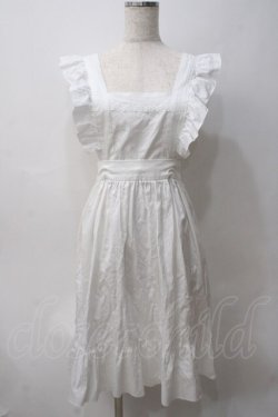 画像1: marcHenTica / アリスエプロン  白 Y-25-05-29-031-LO-SK-SZ-ZY