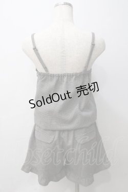 画像2: LODISPOTTO / 千鳥柄オールインワン  ブラウン Y-25-05-29-032-LO-OP-SZ-ZY