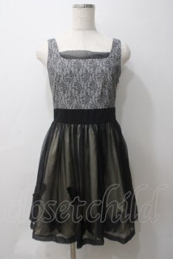 画像1: MILK / Lilyドレス  ブラックレース Y-25-05-29-033-ML-OP-SZ-ZY