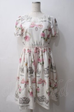 画像1: Emily Temple cute / Princessワンピース  オフホワイト Y-25-05-29-035-ET-OP-SZ-ZY