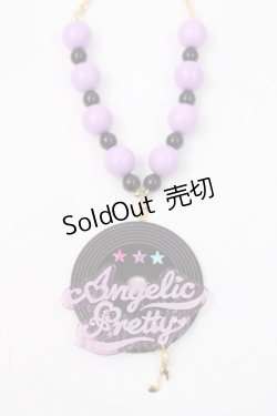 画像1: Angelic Pretty / Neon Musicネックレス  ブラック Y-25-06-01-001-AP-AC-SZ-ZY