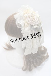 PrivateSquare. / コサージュレースヘッドドレス   Y-25-06-01-043-LO-AC-SZ-ZY
