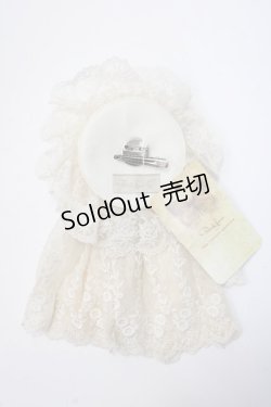 画像3: PrivateSquare. / コサージュレースヘッドドレス   Y-25-06-01-043-LO-AC-SZ-ZY