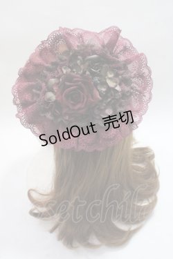 画像2: PrivateSquare. / コサージュレースヘッドドレス   Y-25-06-01-044-LO-AC-SZ-ZY
