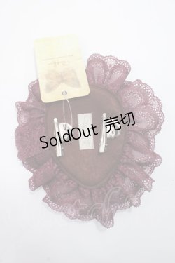 画像3: PrivateSquare. / コサージュレースヘッドドレス   Y-25-06-01-044-LO-AC-SZ-ZY