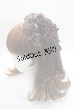 画像1: PrivateSquare. / コサージュレースヘッドドレス   Y-25-06-01-045-LO-AC-SZ-ZY