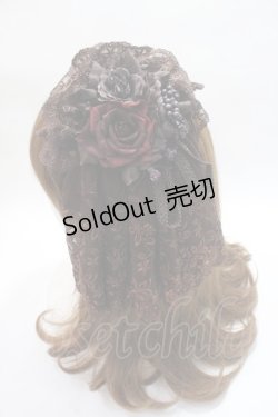 画像2: PrivateSquare. / コサージュレースヘッドドレス   Y-25-06-01-045-LO-AC-SZ-ZY
