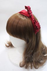 m petit by misako / TT*AMリボンカチューシャ  中赤 Y-25-06-01-048-LO-AC-SZ-ZT208-F001